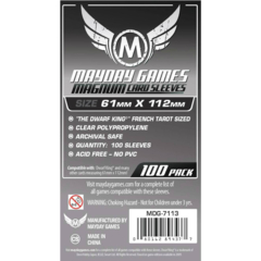 Mayday Games Magnum Card Sleeves 100ct - 61X112MM